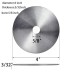 Pair of Blade Stabilizers/Saw Blade Dampener/ Saw Blade Stiffener 4" Diameter x 5/8 Bore for Saw Blade from 8in-12in