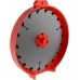 7.25-inch Circular Saw Blade Holder - Multiple Blades Storage with Anti-Roll Base, Large Grip Nut, Hanging Hole