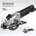 3500RPM Circular Saw with Laser Guide, Max. Cutting Depth1-11/16"(90°)