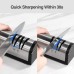 Knife Sharpener, Professional 2 Stage Electric Knife Sharpener for Quick Sharpening & Polishing